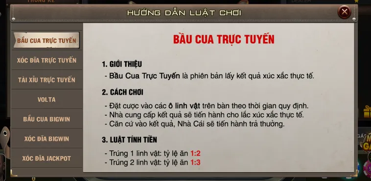 Bầu Cua Live Tại Gem88 Trải Nghiệm Đỉnh Cao Thắng Lớn Cực Hấp Dẫn