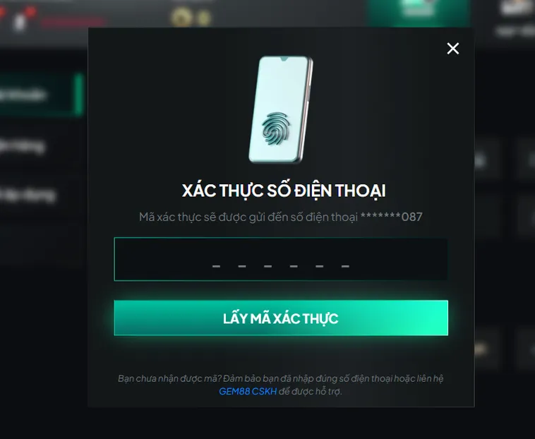Xác Thực Số Điện Thoại Bảo Vệ Tài Khoản Của Bạn 