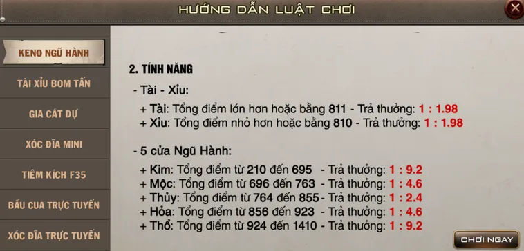 Trải Nghiệm Đỉnh Cao Keno Ngũ Hành Tại Gem88 Với Tỷ Lệ Thắng Khủng