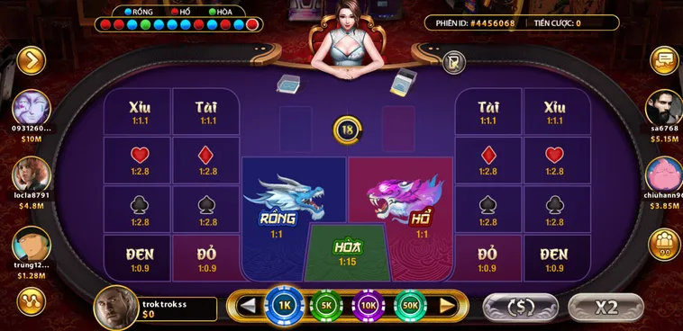 Trải Nghiệm Kịch Tính Rồng Hổ Tại Gem88 Với Tỷ Lệ Thắng Cực Cao Nhất