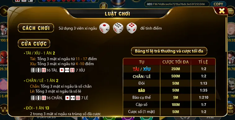Trải Nghiệm Đỉnh Cao Tài Xỉu Sảnh Rồng Tại Gem88 Với Tỷ Lệ Thắng Khủng