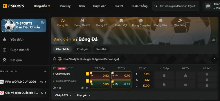 Thể Thao T Sports Tại Gem88 Sân Chơi Thể Thao Đỉnh Cao Với Kèo Cược Đa Dạng