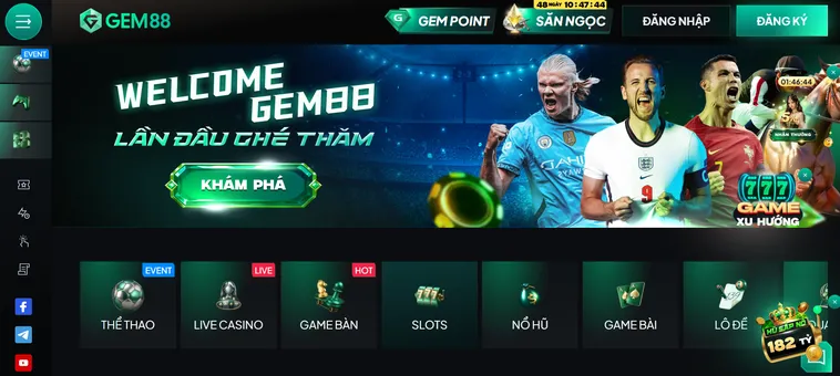 Gem88 - Nhà Cái Gem 88 - Thiên Đường Cá Cược Trực Tuyến Đẳng Cấp